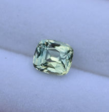 Load image into Gallery viewer, Bright Yellow and Blue Sapphire Solitaire Gem - Well Cut Cushion - 0.91 ct.
