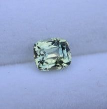 Load image into Gallery viewer, Bright Yellow and Blue Sapphire Solitaire Gem - Well Cut Cushion - 0.91 ct.
