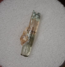 Load image into Gallery viewer, Polychrome Tourmaline with Minor Albite and Lepidolite - Etched, with a Cats Eye Termination
