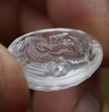 Load image into Gallery viewer, Carved and Faceted Ganesh Gemstone in Quartz - 23.57 ct.
