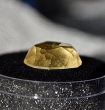 Load image into Gallery viewer, 12.48 ct. Yellow Grossular Garnet Rose-Cut Gemstone - Cut by:  Scott Maier - Magnificent Statement Gem
