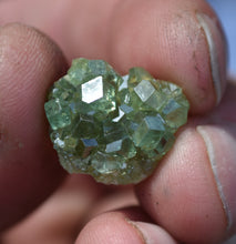 Load image into Gallery viewer, Demantoid Garnet Cluster Specimen - Madagascar - Perfect for Collection or Jewelry - 3.57 grams
