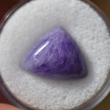 Load image into Gallery viewer, Large, Tenebrescent Hackmanite Cabochon - UV Reactive / Color Change / Holds a Color Charge - 7.67 ct.
