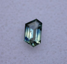 Load image into Gallery viewer, Heated Australian Sapphire - 0.76 ct. - Buttery Light Yellow, with Royal Blue Hexagonal Color Phantom
