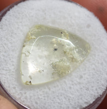 Load image into Gallery viewer, TOP SHELF Hyalite Opal Cabochon - Intensely UV reactive - 5.15 ct.
