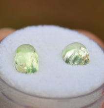 Load image into Gallery viewer, Daylight Fluorescent Hyalite Opal Cabochon Gems - Intense Color, and UV Reactive! - 2.84 ctw.
