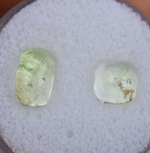 Load image into Gallery viewer, Daylight Fluorescent Hyalite Opal Cabochon Gems - Intense Color, and UV Reactive! - 2.84 ctw.
