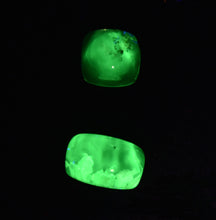 Load image into Gallery viewer, Daylight Fluorescent Hyalite Opal Cabochon Gems - Intense Color, and UV Reactive! - 2.84 ctw.
