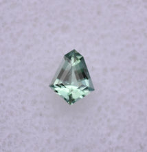Load image into Gallery viewer, Bright, Teal-Facing Chrome Kornerupine Kite Shape - Eye Clean!  0.35 ct.
