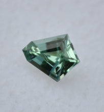 Load image into Gallery viewer, Bright, Teal-Facing Chrome Kornerupine Kite Shape - Eye Clean!  0.35 ct.
