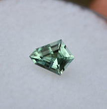 Load image into Gallery viewer, Bright, Teal-Facing Chrome Kornerupine Kite Shape - Eye Clean!  0.35 ct.
