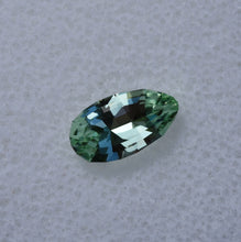 Load image into Gallery viewer, Elegant FLAWLESS Vanadium Kornerupine Custom Egg-Pear - 1.2 ct. - Cut by Scott Maier
