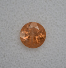 Load image into Gallery viewer, VERMONT Hessonite Garnet - Eden Mills Faceted Gemstone - Extremely Rare - 1.66 ct.

