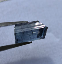 Load image into Gallery viewer, THREE Purple-Blue Liddicoatite Tourmaline Crystals from Madagascar - 1.12 grams
