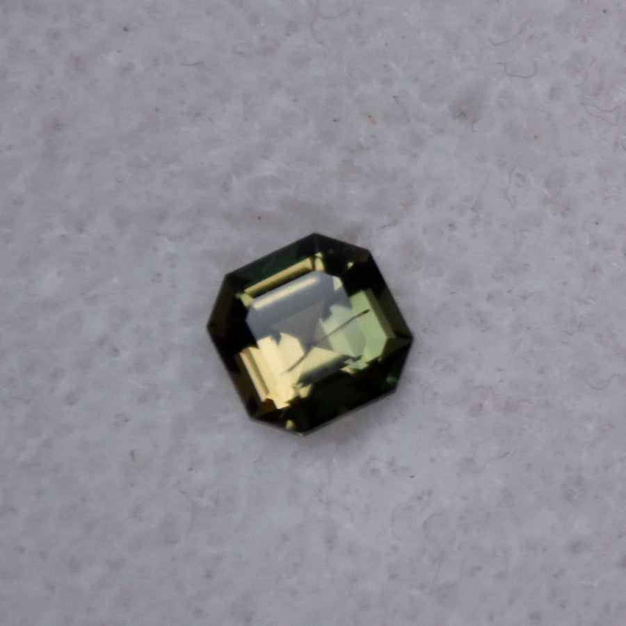 Dichroic Yellow and Green Kornerupine from Madagascar - 0.62 ct.