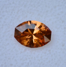 Load image into Gallery viewer, Glowing Ember Malaya Garnet from Tanzania - 1.62 ct. Multi-Hue Orange to Apricot to Cinnamon Range - TOP Custom Cutting by Scott Maier
