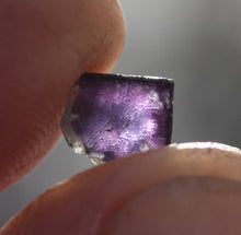 Load image into Gallery viewer, New Hampshire Fluorite MICROMOUNT - Incredible Color Zoning and Clarity!
