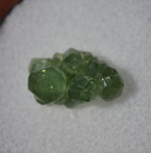 Load image into Gallery viewer, Fantastic Demantoid Garnet Cluster Thumbnail Specimen - Madagascar - 1.28 Grams
