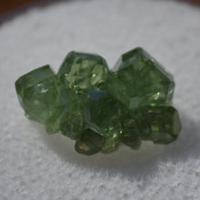Load image into Gallery viewer, Fantastic Demantoid Garnet Cluster Thumbnail Specimen - Madagascar - 1.28 Grams
