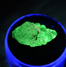 Load image into Gallery viewer, Incredible Hyalite Opal Specimen - 100% gem Quality Botryoidal Crystal- GLOWS Neon Green Under Blacklight
