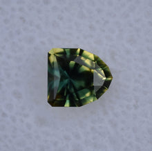 Load image into Gallery viewer, 1.05 ct. Vibrant Parti-Color Sapphire from Australia - Mesmerizing Color Combinations, Custom Design
