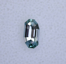 Load image into Gallery viewer, 0.66 ct. Eye Clean Chrome Kornerupine - Custom Wavy Step-Cut Gem
