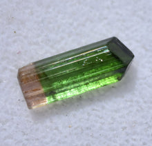 Load image into Gallery viewer, Unusual Bi-Color Tourmaline Crystal - CLEAN - Chisel-Point Termination - 3.5 ct.
