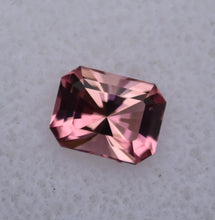 Load image into Gallery viewer, Brilliant Dichroic Tourmaline Gemstone from Brazil - Bubblegum Pink and Peach - 1.1 ct.

