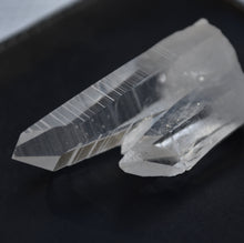 Load image into Gallery viewer, Water-Clear Quartz Crystal Cluster from Colombia - Muzo Crystallization Habit - 18.57 grams
