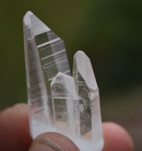 Load image into Gallery viewer, Water-Clear Quartz Crystal Cluster from Colombia - Muzo Crystallization Habit - 18.57 grams
