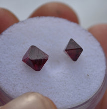 Load image into Gallery viewer, Two Spinel Crystal Specimens from Mogok, Myanmar - 3.2 ct.
