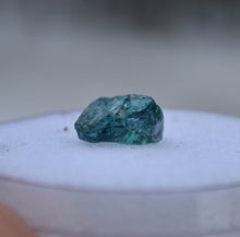 Load image into Gallery viewer, Teal Tourmaline Facet Rough - Outstanding Open Color - from Ruhengeri, DRC - 1.95 ct.
