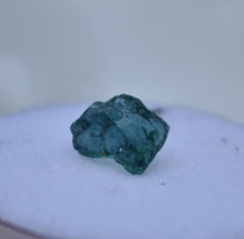 Load image into Gallery viewer, Teal Tourmaline Facet Rough - Outstanding Open Color - from Ruhengeri, DRC - 1.95 ct.
