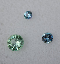 Load image into Gallery viewer, TOP SHELF Chrome and Vanadium Kornerupine - Round Gem Set - Excellent Quality Melee Gems
