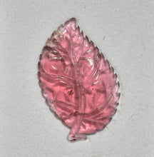 Load image into Gallery viewer, Tourmaline Leaf Carving - Great Detail, Large Size - 6.65 ct.
