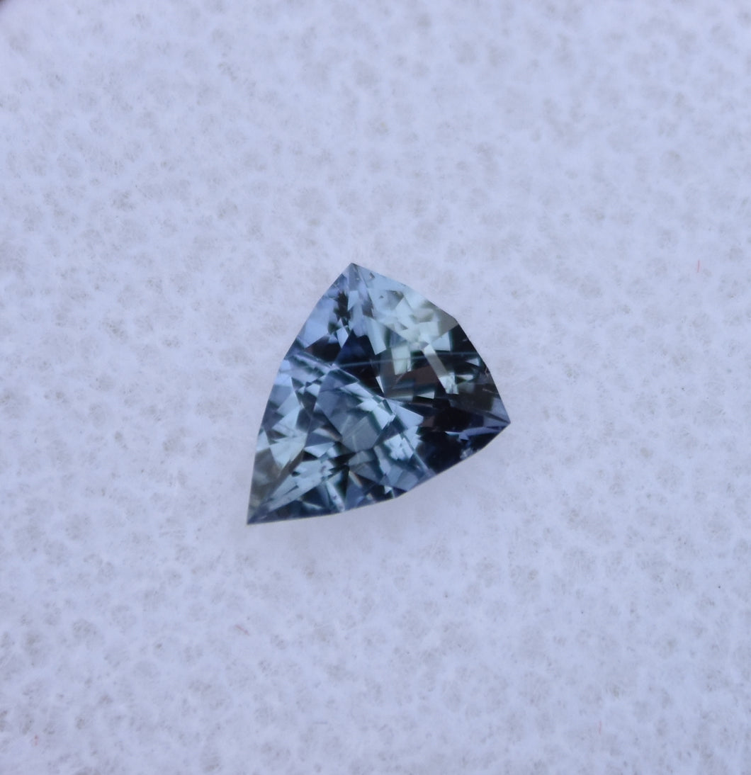 Icy Blue Umba Sapphire Shield - 0.71 ct.