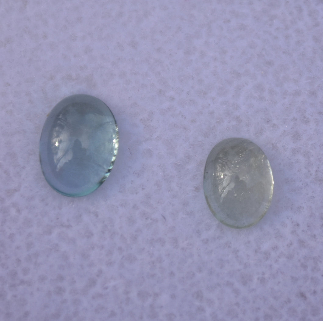 CLEAN Chrome and Vanadium Kornerupine - Cabochons - 1.49 ct.