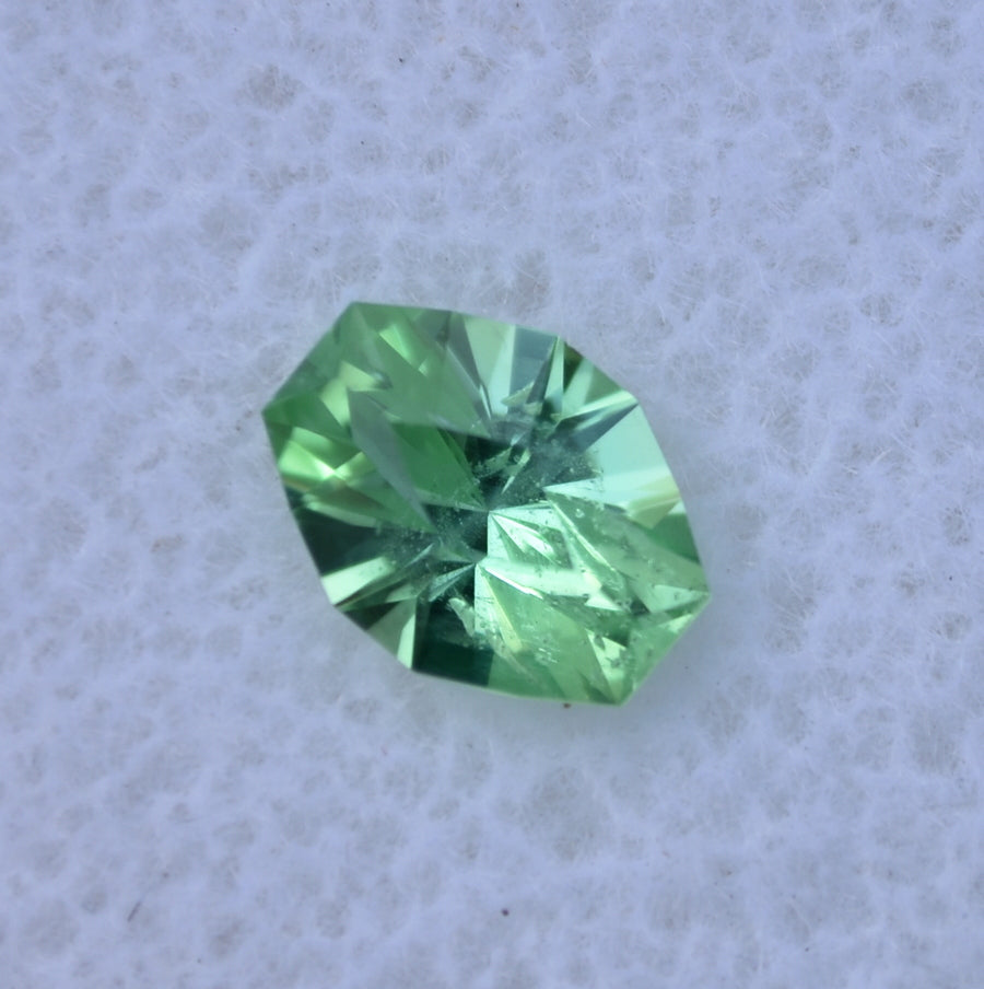 Vanadium Kornerupine- Custom Cut Bowtie-Oval -  1.01 ct. - Amazing Performance