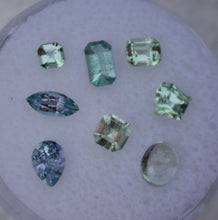 Load image into Gallery viewer, Mixed Kornerupine *Wholesale* Set (8) - Great Colors and Cutting - Good Clean Material - 1.93 ctw.
