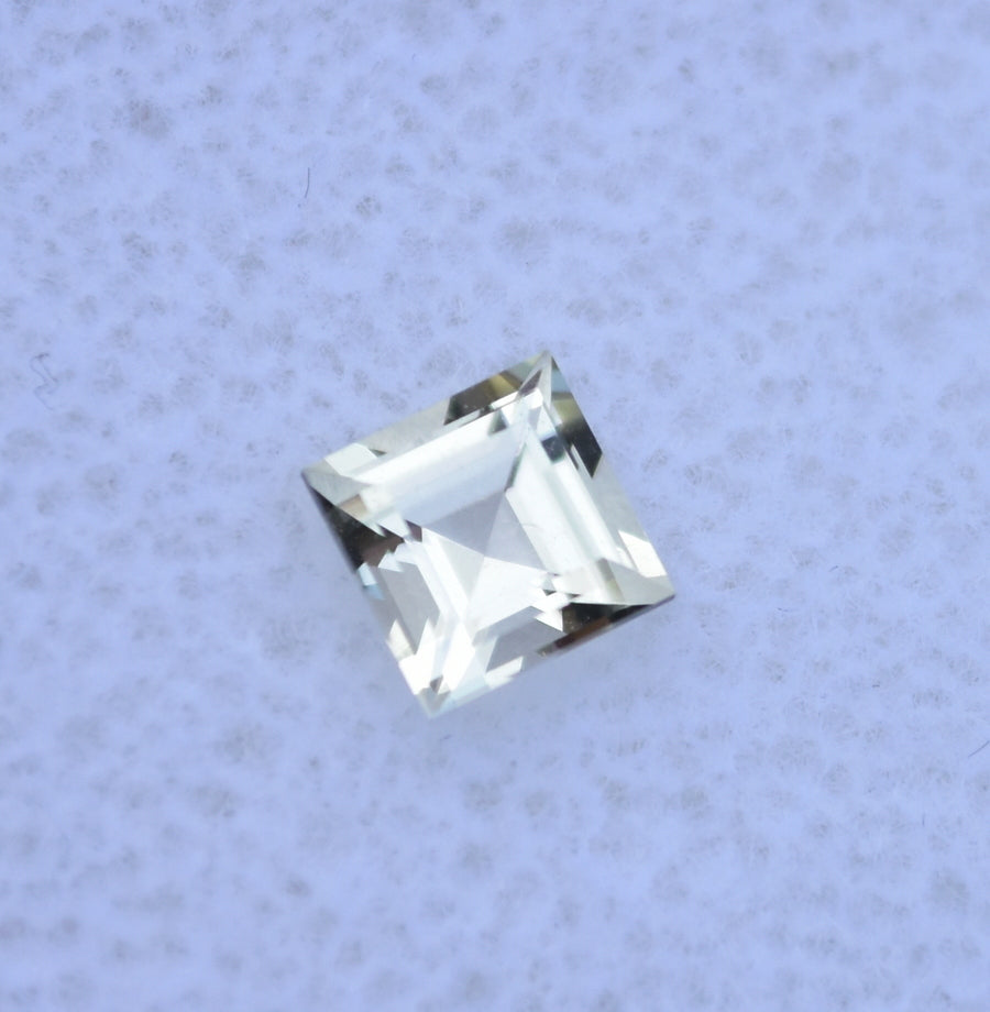 Perfect Yellow Beryl Princess Cut Gem - Eye Clean -0.47 ct.