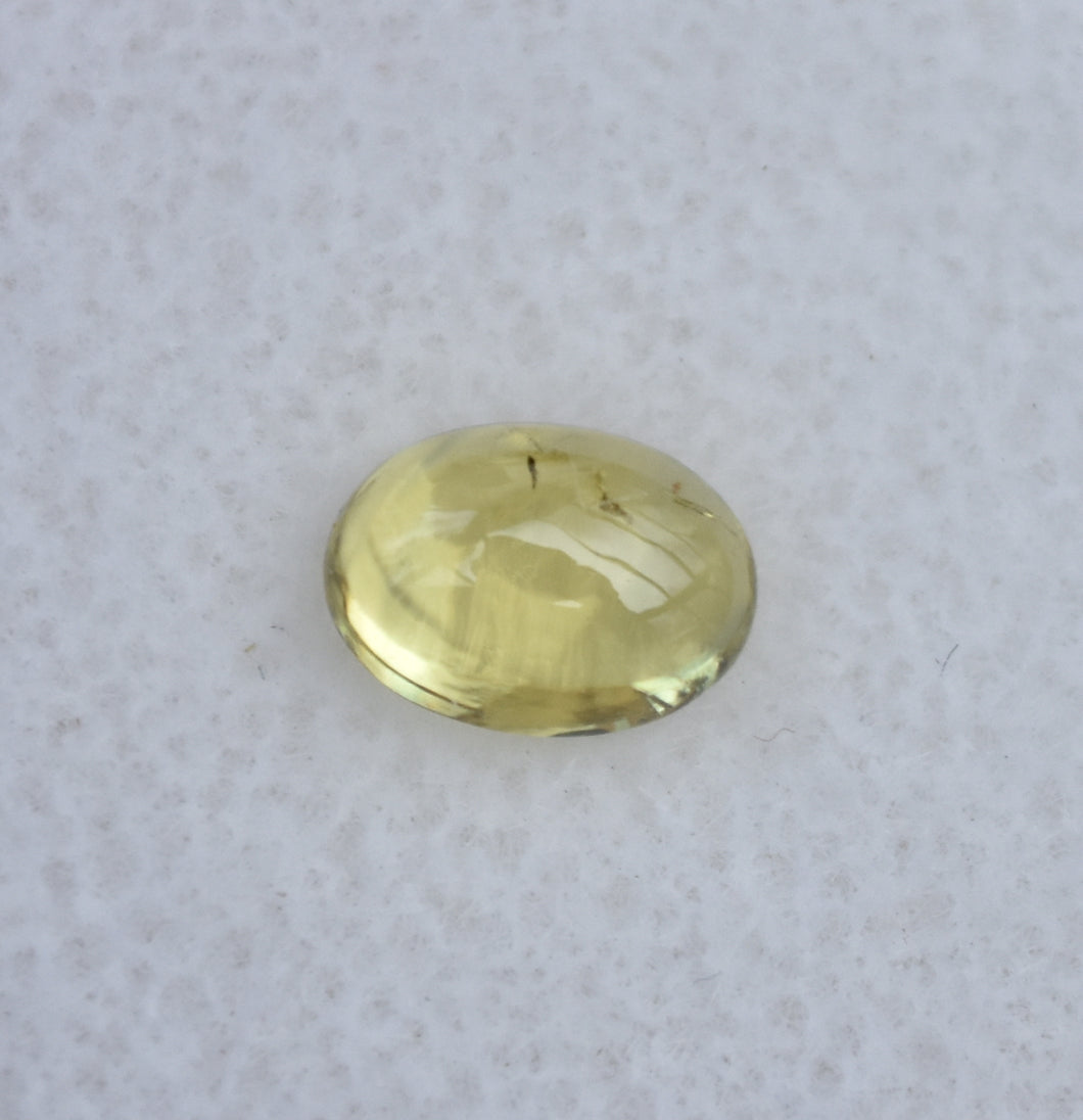 Bright, Cheery Yellow Sapphire Cabochon from Kenya - 1.01 ct.