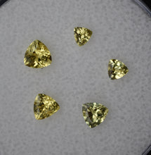 Load image into Gallery viewer, Brilliant Trilliant Sapphire Gems Set (5) - 1.285 ctw.
