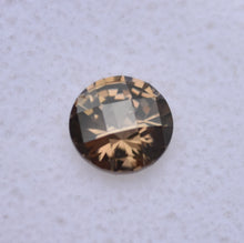 Load image into Gallery viewer, Dusty Pinkish Bronze Zircon Checker Top Brilliant Gemstone - 1.55 ct.
