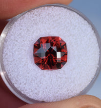 Load image into Gallery viewer, Malaya Garnet - LARGE Fiery-Red Custom Gem - 5.12 ct.
