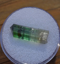 Load image into Gallery viewer, Barra Do Salinas Tourmaline Crystal - Perfect &#39;Drillbit&#39; Termination - Watermelon and Green 2.52 grams
