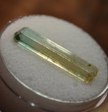 Load image into Gallery viewer, Bi-Color Tourmaline - Spring Blue + Canary Yellow - 1.64 grams
