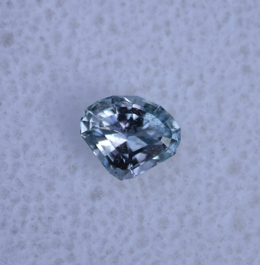 ON SALE - Chrome Kornerupine - Light Pastel Blue and Green - Custom Cut - 1.0 ct.