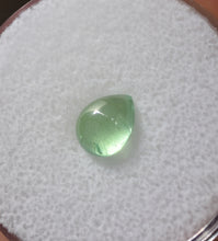 Load image into Gallery viewer, Vanadium Kornerupine Cabochon - High-Dome Pear Shape - Rich Green Color - 1.835 ct.
