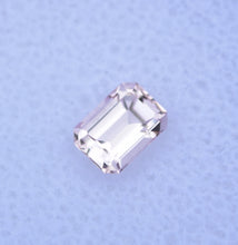Load image into Gallery viewer, Step-Cut Nigerian Morganite Gem - Great Size and Color!  CLEAN! - 0.65 ct.
