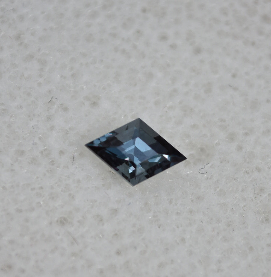 Color Change Blue Garnet Diamond Shape Accent Stone - 0.38 ct.